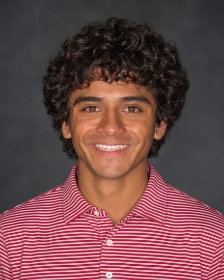 Christian Saucedo in the red Slicio polo