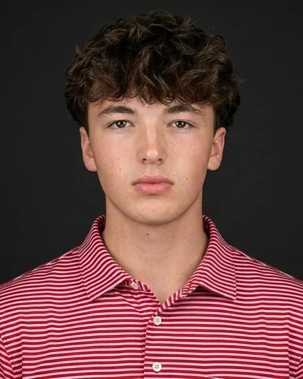 Connor Russell in the red Slicio polo